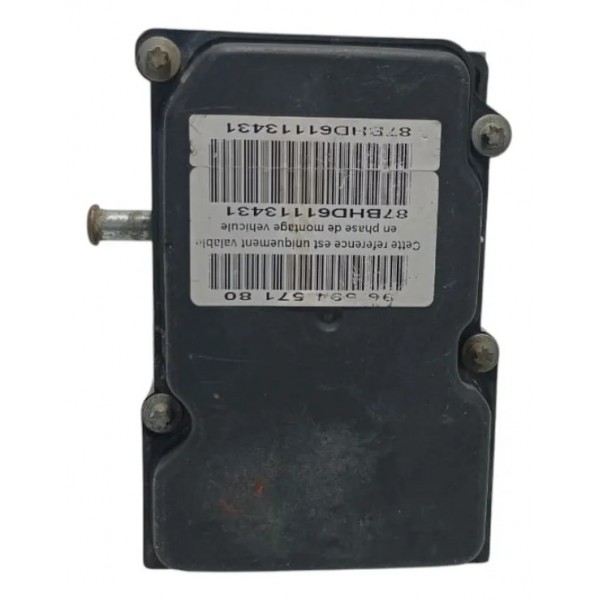 Módulo Abs Freio Peugeot Citroen C4 307 2.0 2005 À 2010 Prata/preto