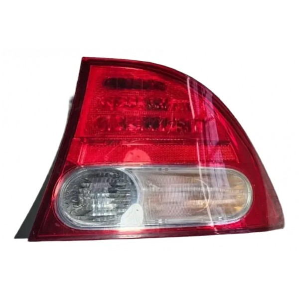 Lanterna Traseira Esquerda Civic 2007 2008 A 2011 (canto) Esquerdo/motorista Vermelho