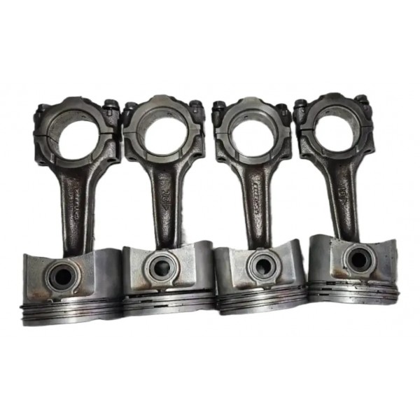 Virabrequim Pistao Biela Fiat Palio Uno Fire 1.0 8v 46540919