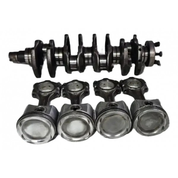 Virabrequim Pistao Biela Fiat Palio Uno Fire 1.0 8v 46540919