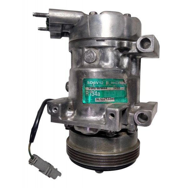 Compressor Ar Condicionado Sanden 9641243380 Peugeot 206 C3