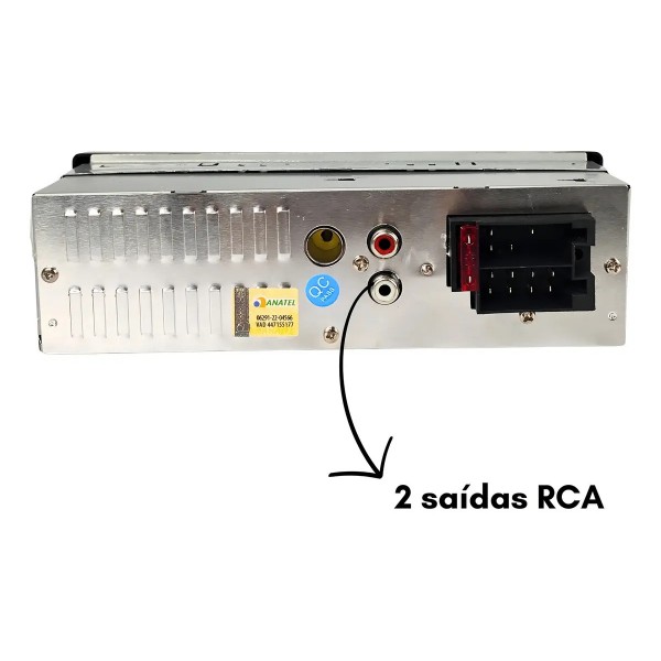 Radio Automotivo Truck Tudo Mix2002 Bluetooth 2 Usb Sd Fm
