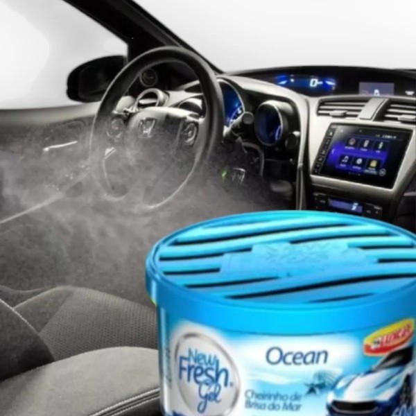 Aromatizante Gel Ocean Luxcar Para Carro E Caminhonete 60ml