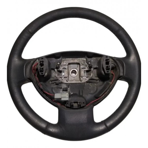 Volante Direção Renault Logan Clio Sandero 2012 Preto