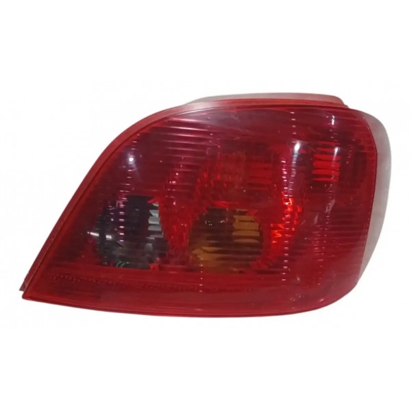 Lanterna Traseira Direita 307 Hatch 2001 A 2006 Com Detalhe Direito/passageiro Vermelho