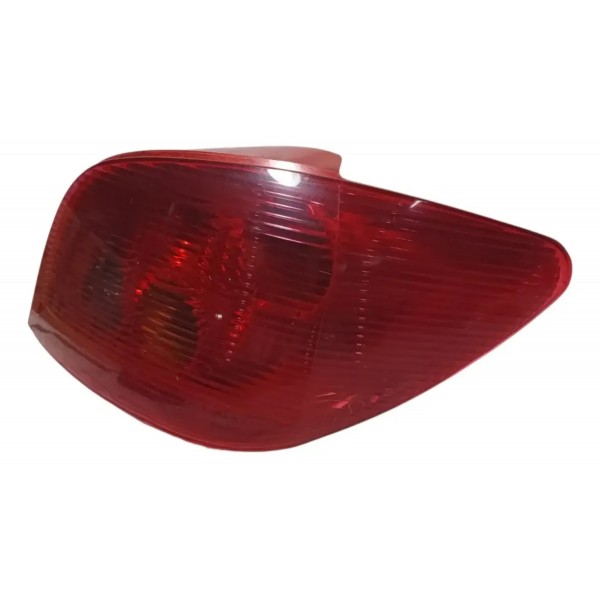 Lanterna Traseira Direita 307 Hatch 2001 A 2006 Com Detalhe Direito/passageiro Vermelho