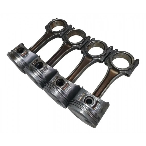 Kit Pistão Biela Ford Fiesta Zetec Rocam 1.0 8v