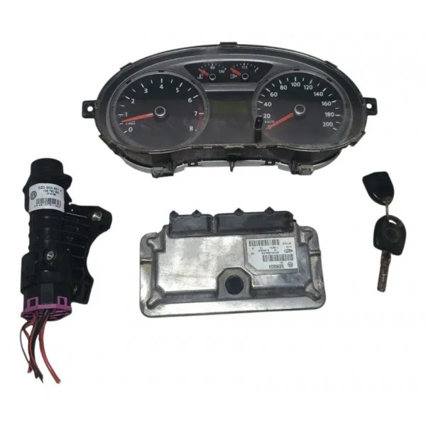 Kit Code Módulo Injeção Gol G5 Voyage 1.0 8v 5u0906034
