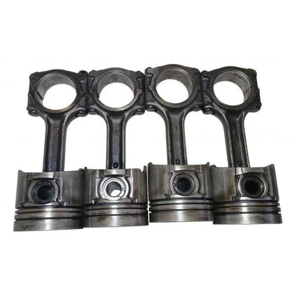 Kit Jogo Pistão Biela Camisa Kia Besta 2.7 Diesel Std