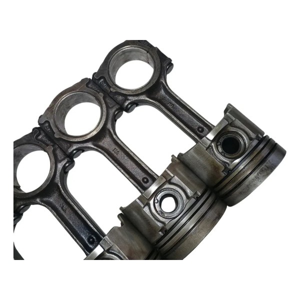 Kit Jogo Pistão Biela Camisa Kia Besta 2.7 Diesel Std