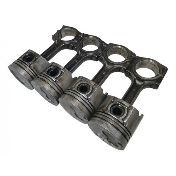 Kit Jogo Pistão Biela Camisa Kia Besta 2.7 Diesel Std