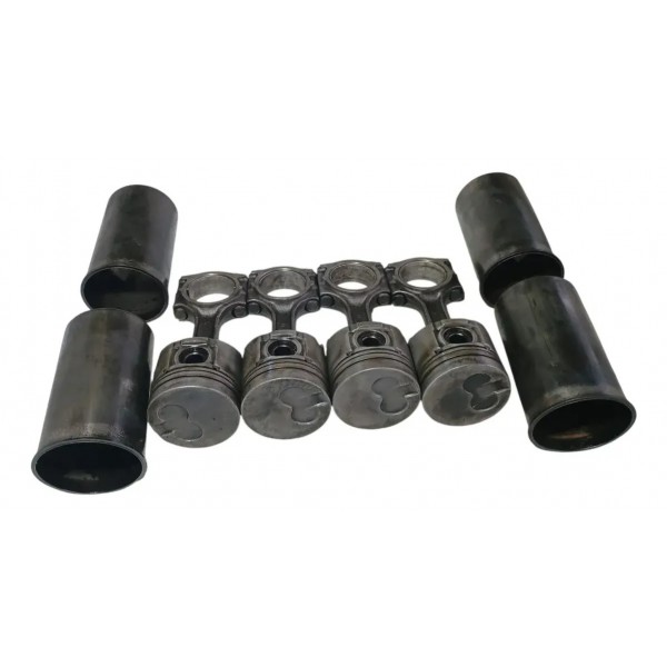 Kit Jogo Pistão Biela Camisa Kia Besta 2.7 Diesel Std