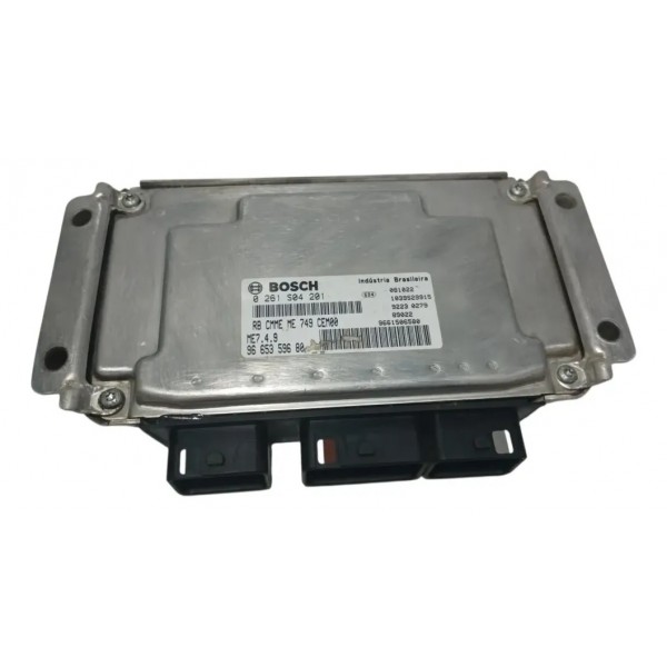 Módulo Injeção Peugeot 207 1.4 Flex Me74.9 Kit